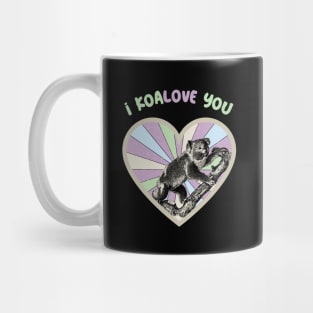 I koalove you - a retro vintage design Mug